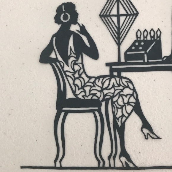 💖 Handmade PaperCut Silhouette Scherenschn… - Picture 3 of 7